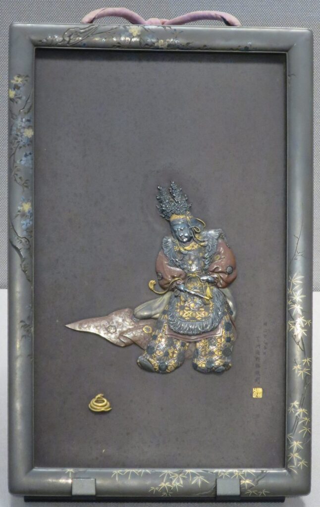 Plaque with a Scene of the Genjōraku Dance